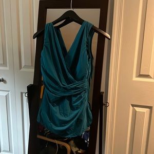 Turquoise Lands End One Piece Swimsuit